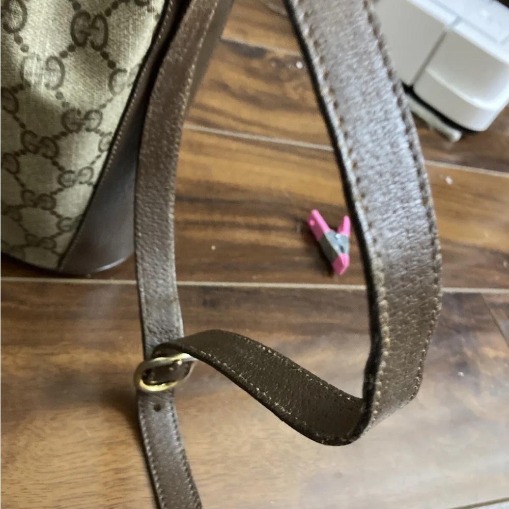 Vintage Gucci monogram Bucket Bag - Picture 9 of 12
